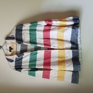 Hudson's Bay Company button up sleep shirt or polo shirt. Size XS-M